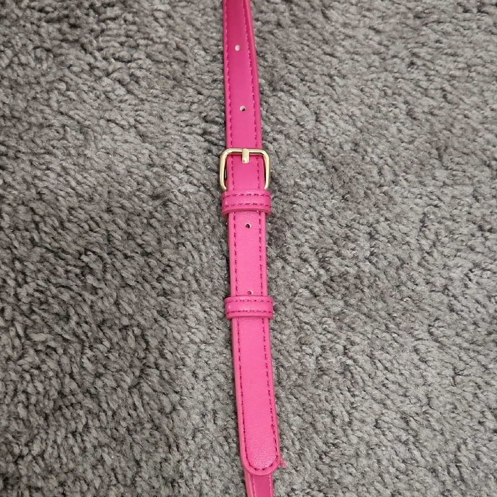 Forever 21 Pink Quilted Shoulder Bag/Purse With Adjustable Straps | One Size - Picture 5 of 11